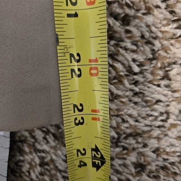 APT 9 One Button Lined Lucca Career Blazer Tan With Faux Pockets Size 2 - Picture 9 of 14